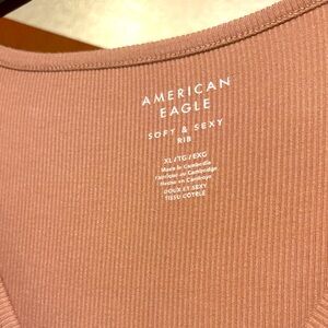 American Eagle Soft & Sexy Ribbed Top
